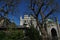 View towards Brighton Royal Pavilion, legacy of the Regency era, East Sussex, England.