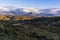 View towards Canisp, Suilven and Cul Mor Mountains in Scottish Highland