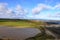 View towards Embleton Bay in Northumberland