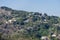 View towards the houses built in Los Altos hills