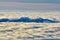 View towards Low Tatras mountains from Slavkovsky stit peak