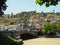 View towards Metekhi Bridge and the Old Town district of Tbilisi, the capital city of Georgia in Eastern Europe. Georgia, Tbilisi