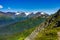 View towards and from Mount Alyeska in Alaska United States of A