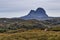 View towards Mount Suilven in Scottish Highlands