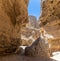 A view towards a narrow section of the Sesreim Canyon, Namibia