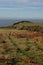 View towards south stack, anglesey, wales