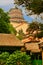 View of the Tower of Buddhist Incense from the Summer Palace. Beijing, China.