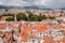 View from the tower in Diocletians Palace, Split,