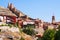 View of town with ancient fortress. Albarracin