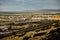View of the town of Argamasilla de Calatrava from Puertollano, Ciudad Real, Spain
