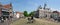 View of town centre of Edam with Town Hall, Netherlands