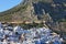 View of the town Chefchaouen