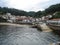 View of the town of Cudillero, in Asturias Spain. Picturesque and tourist village of the Cantabrian coast where you can sleep