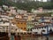 View of the town of Cudillero, in Asturias Spain. Picturesque and tourist village of the Cantabrian coast where you can sleep
