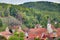 View on the town of Hohenburg, Upper Palatinate, Germany