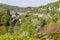 View of the town La Roche-en-Ardenne in Belgium