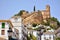 View of the town of MontefrÃ Â­o, Granada Spain