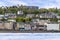 A view of the town of Oban, Scotland from Oban Bay
