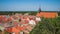 View of the town of Petrovaradin from Petrovaradin Fortress, Novi Sad, Serbia