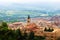 View of town in Pyrenees. Berga