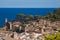 View of the town of Tossa de mar one of the most beautiful towns