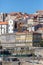 View of traditional downtown with colored architecture buildings, Ribeira on Porto