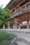 View of traditional korean pavilion from itâ€™s joseon-era confucian academy. Byeongsan Seowon, Andong, South Korea