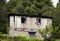 View of traditional, wooden/stone house