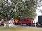 View of the train in Locomotive Park at Kingman