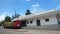 View of train station in the Ciudad Mitad del Mundo turistic center near of the city of Quito