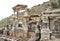 A view of Trajan Fountain at Ephesus.