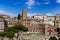 View on Trajan`s Forum in Rome