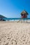 View of a tranquil beach. Mazatlan, Mexico