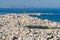 View on Trapani and Egadi Islands from Erice