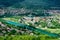 The view of Trebinje town in Bosnia and Herzegovina