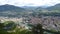 View of Trento city from above