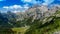 View in the Triglav National Park.