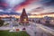 View of the Trinity Church Museum at night in Vladimir