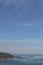 View of Troia Peninsula in coastal landscape of Arrabida in Portugal