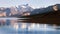 View of Tso Moriri Lake with Great Himalayan Range