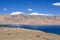 View on Tsomoriri lake, Rupshu valley