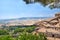 View of the Tuscan countryside from Volterra town