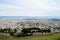 View from Twin Peaks in San Francisco of the Bay Area