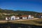 View of typical architecture house of the region, near Monte Alegre do Sul.