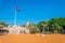 View of the UAE heritage village which is an open air museum of the traditional way of living in the UAE