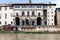 View of Uffizi Gallery from Arno river in Florence