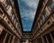 View of the Uffizi Gallery in Florence, Italy