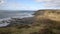 View of the UK atlantic coast north of Sandymouth beach North Cornwall England UK on the south west coast path