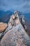 View from Ulsanbawi rock peak. Seoraksan National Park, South Corea