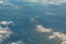 View of Ulten-Ultimo Valley from an airliner porthole